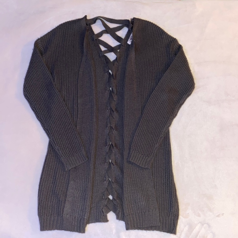 Grey Cardigan